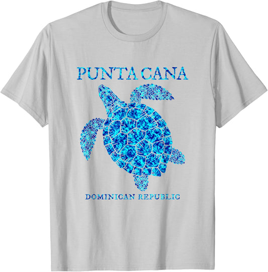 Punta Cana Dominican Republic Sea Turtle Boys Girls Toddler T-Shirt - T-Shirt | Ash