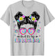 Bruh It's My 8th Birthday 8 Year Old Girls 8yr Birthday Girl T-Shirt - T-Shirt | Ash