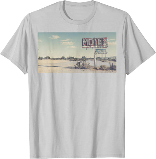 Trendy Desert Motel T-Shirt - T-Shirt | Ash