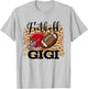 Leopard Football Sport Football Gigi T-Shirt - T-Shirt | Ash