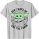 Star Wars: The Mandalorian Child Don't Make Me Use The Force T-Shirt - T-Shirt | Ash