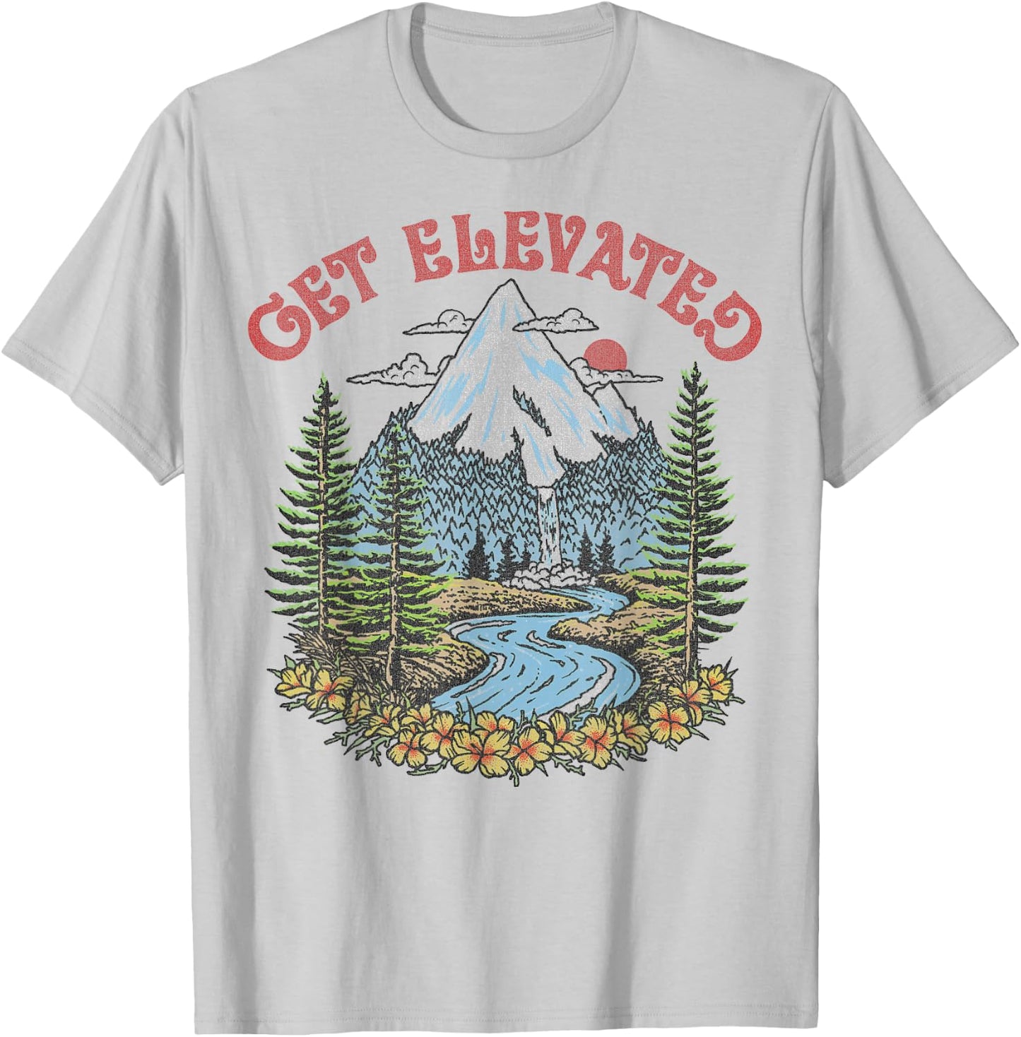 Trendy Get Elevated T-Shirt - T-Shirt | Ash