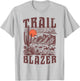 Vintage Western Neutral Horse Cowboy Cowgirl Trail Blazer T-Shirt - T-Shirt | Ash