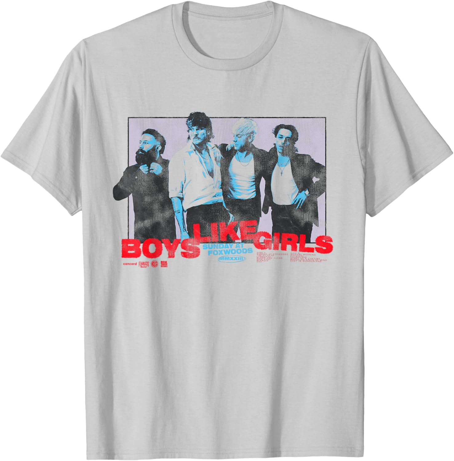 BOYS LIKE GIRLS - Photo Logos T-Shirt - T-Shirt | Ash