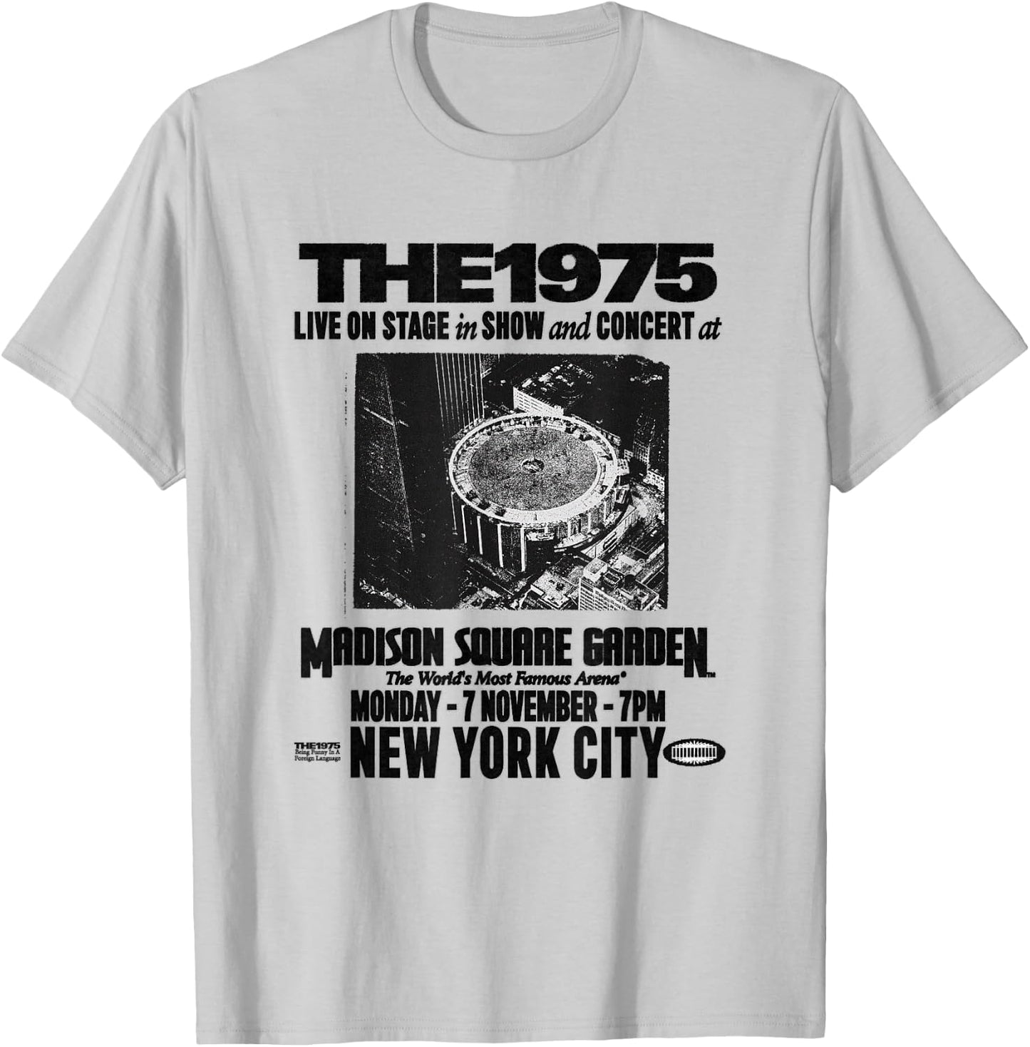 The 1975 Official Live On Stage T-Shirt - T-Shirt | Ash