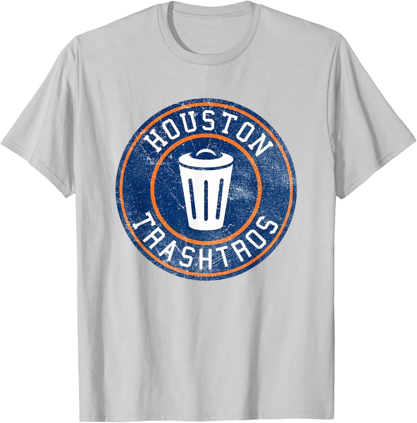 Houston Cheaters Sign Stealing Trashtros Baseball Gift T-Shirt - T-Shirt | Ash