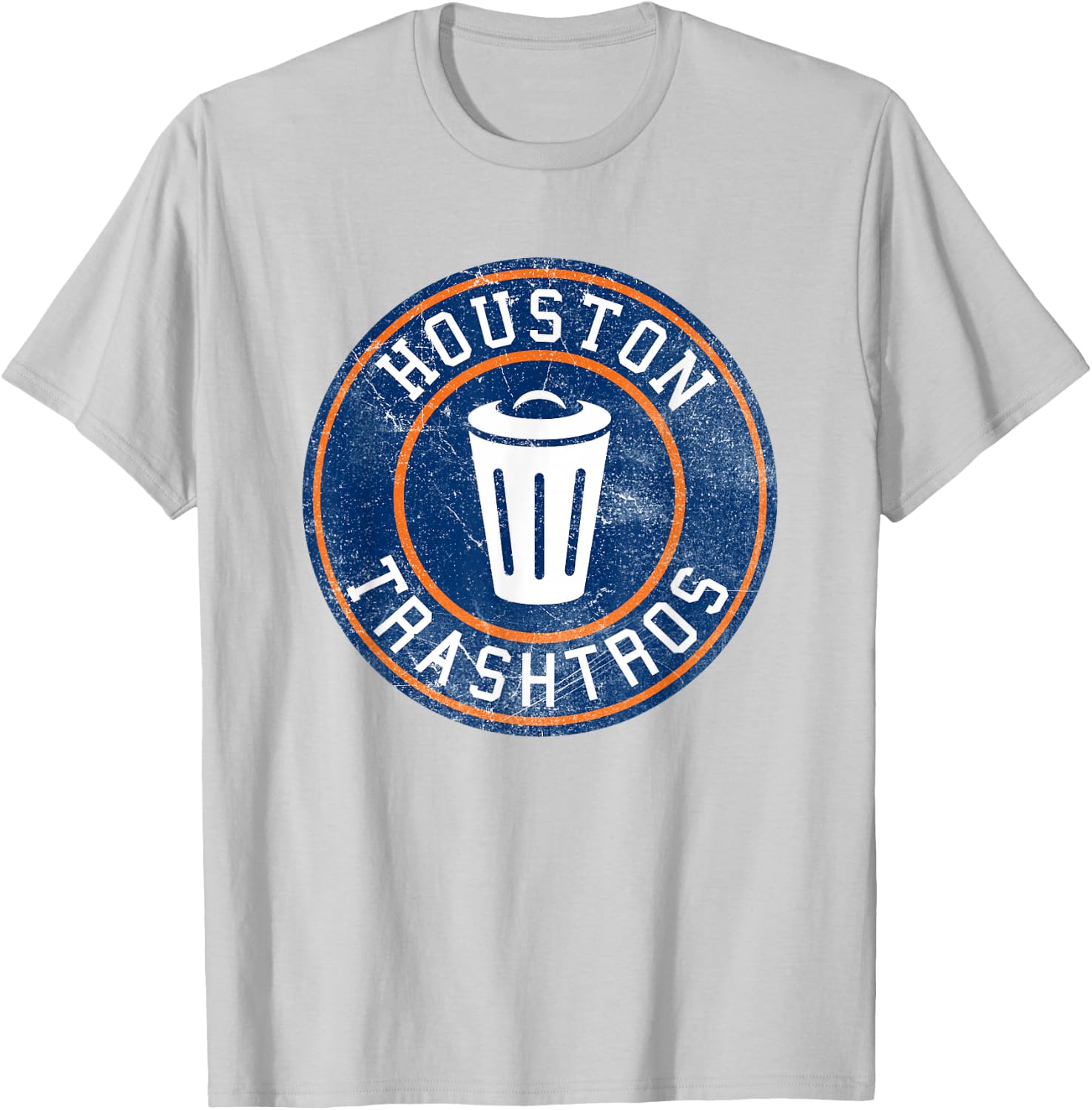 Houston Cheaters Sign Stealing Trashtros Baseball Gift T-Shirt - T-Shirt | Ash