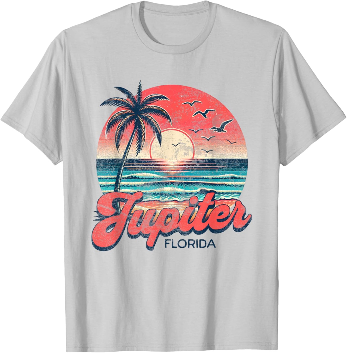 Jupiter Florida T-Shirt - T-Shirt | Ash