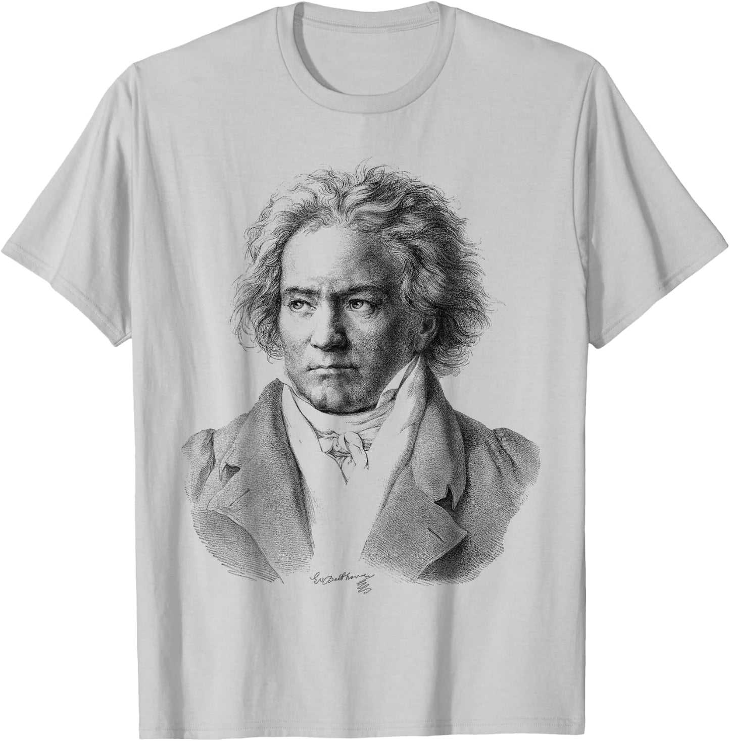 Beethoven Ludwig van Beethoven T-Shirt - T-Shirt | Ash