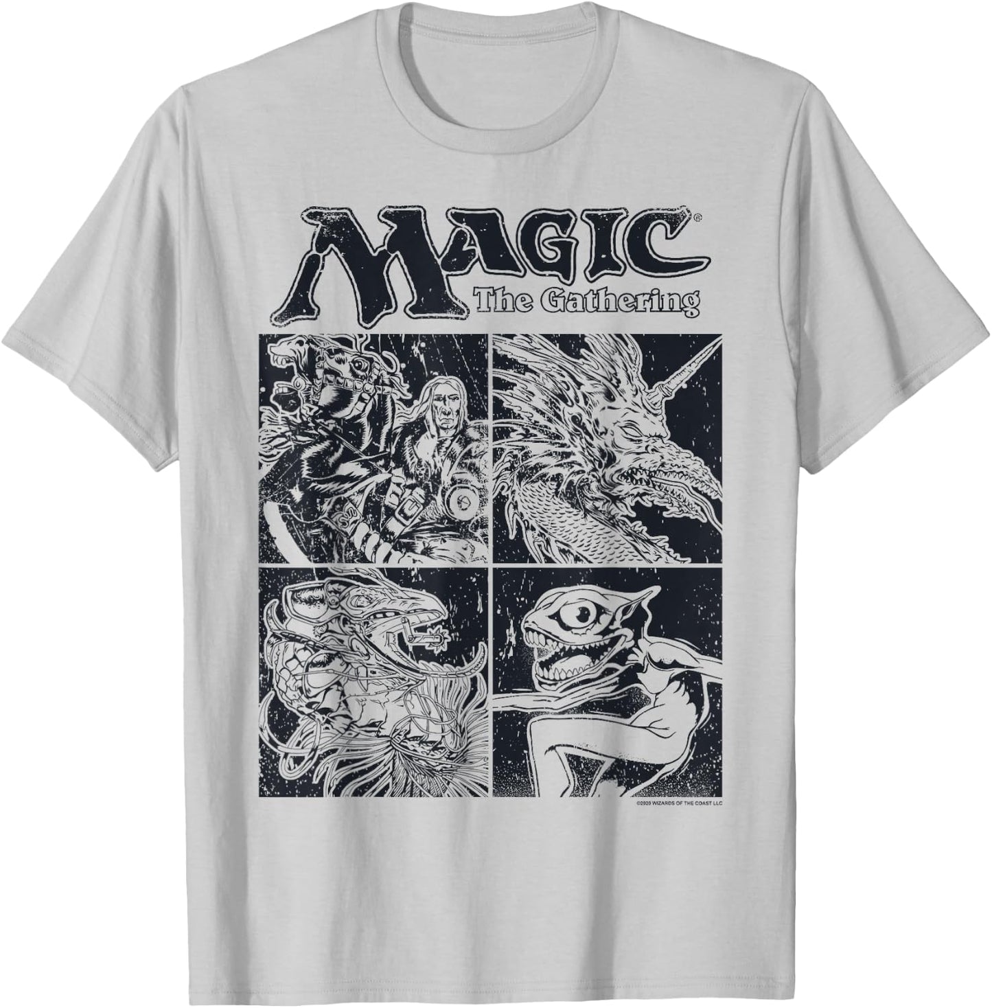 Magic: The Gathering Creature Box Up T-Shirt - T-Shirt | Ash