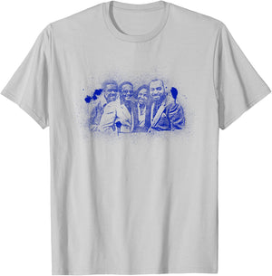 TV Times Gladys Knight And The Pips 1980 Paint Splatter T-Shirt - T-Shirt | Ash