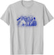 TV Times Gladys Knight And The Pips 1980 Paint Splatter T-Shirt - T-Shirt | Ash