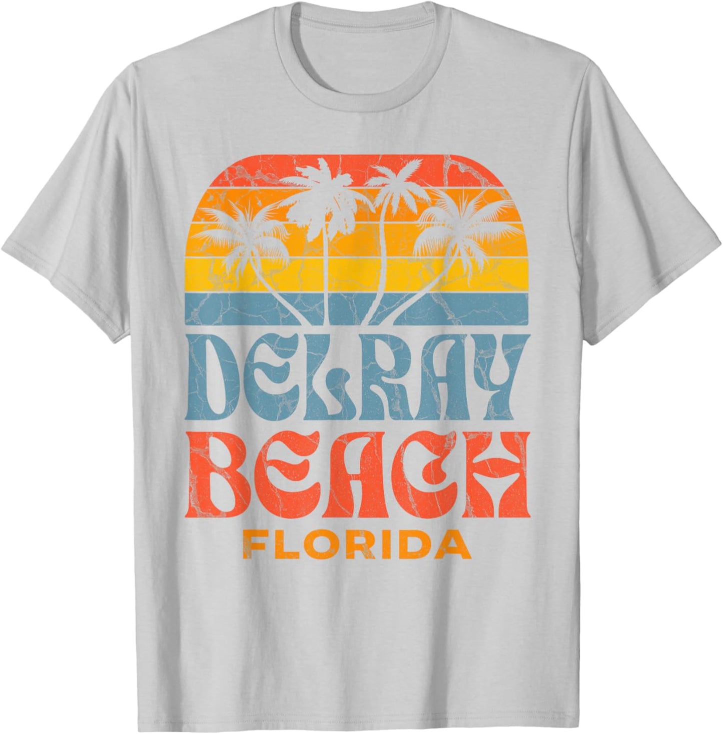 Delray Beach Men Women Kids T-Shirt - T-Shirt | Ash