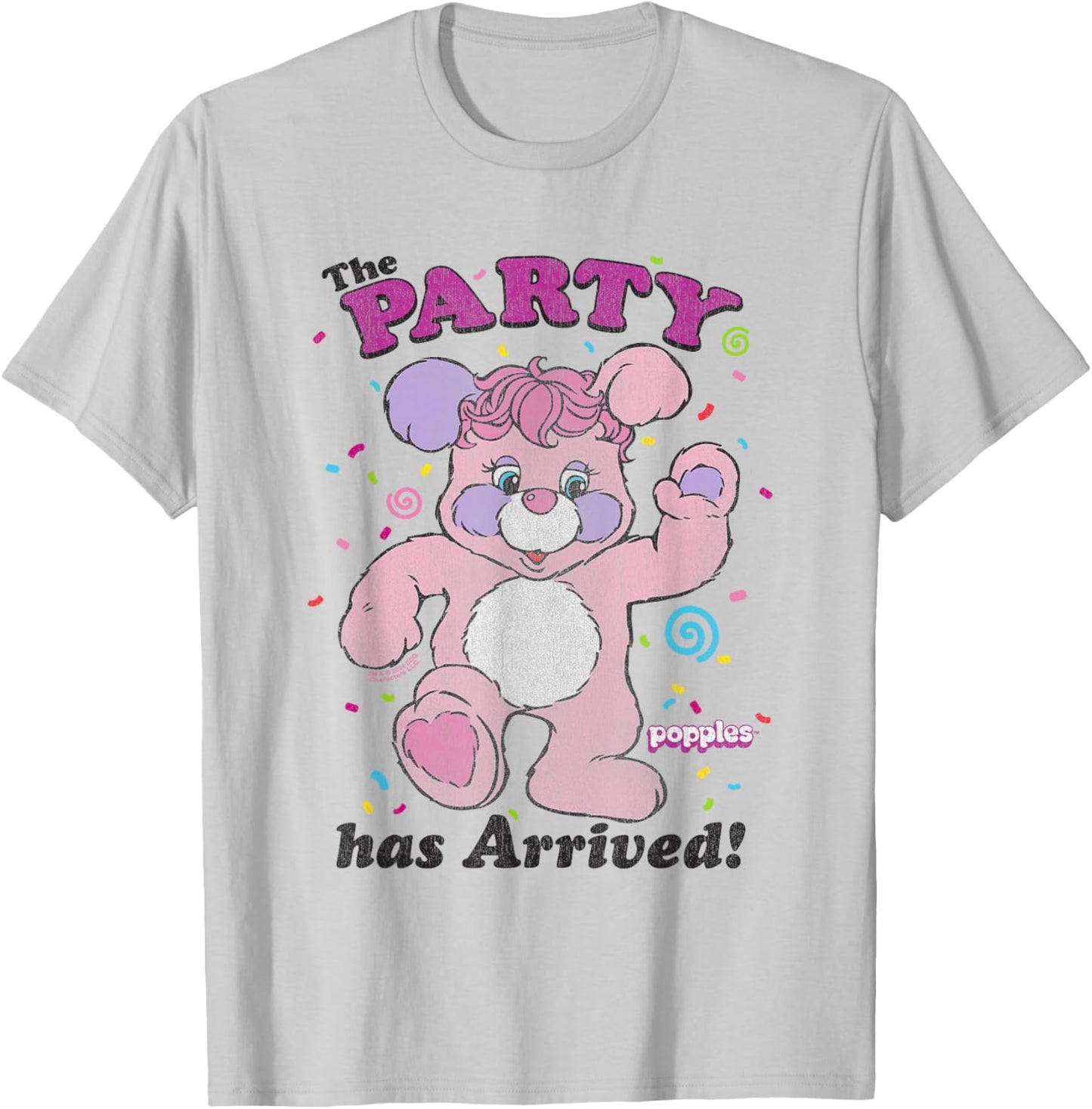 Popples The Party Is Here T-Shirt - T-Shirt | Ash