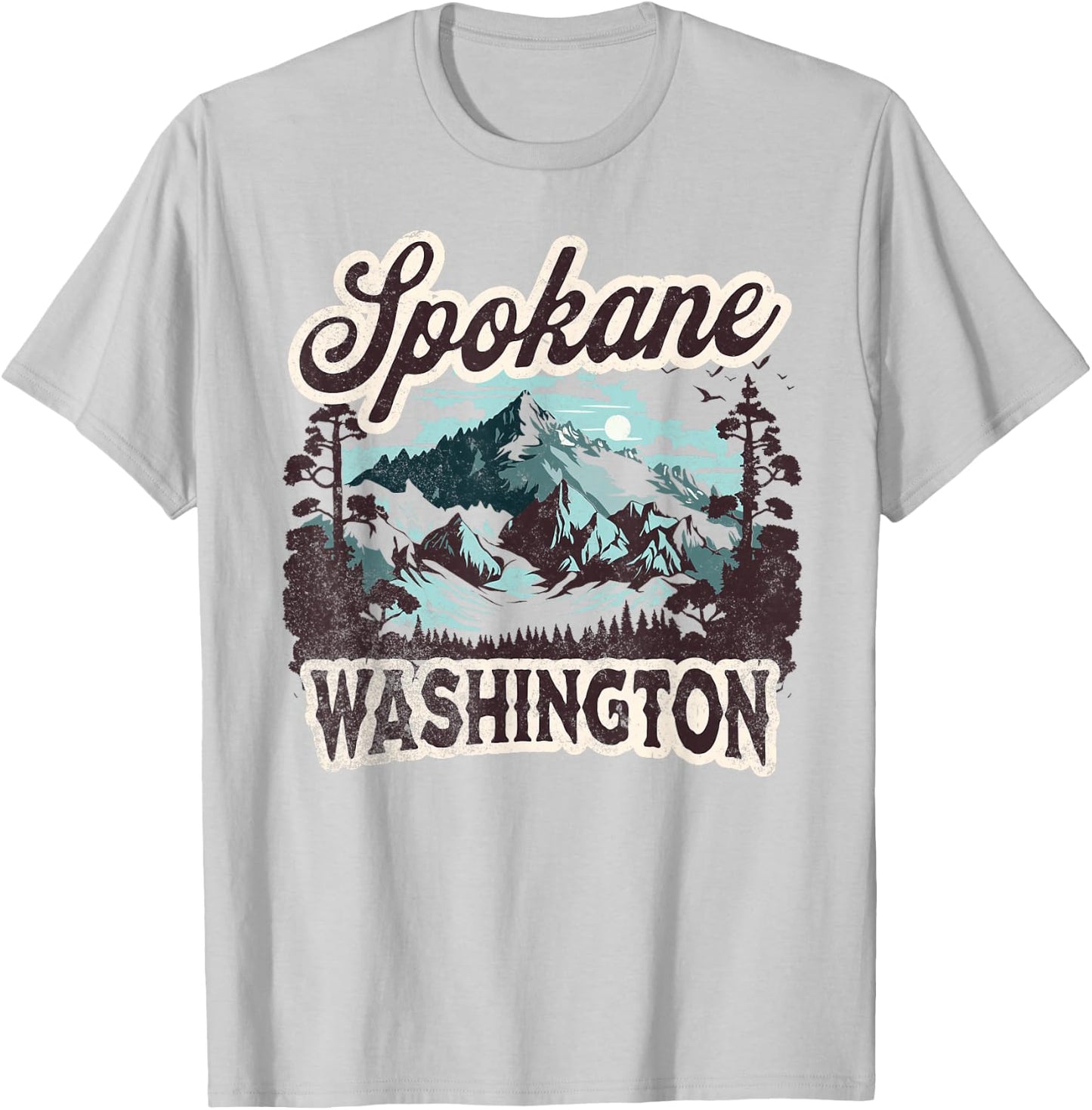 Spokane T-Shirt - T-Shirt | Ash