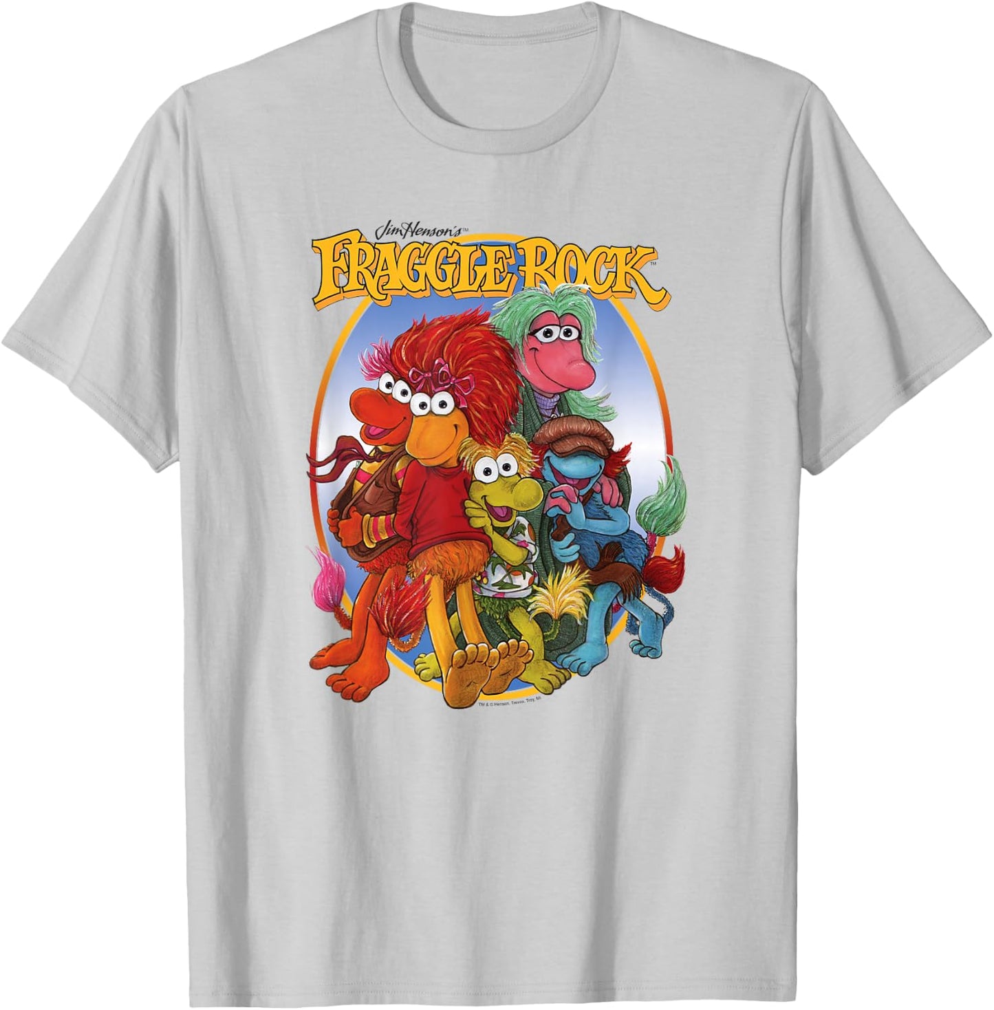 Fraggle Rock Group Hug T-Shirt - T-Shirt | Ash