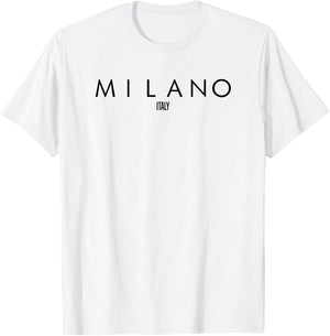 Milano Italy T-Shirt - T-Shirt | White