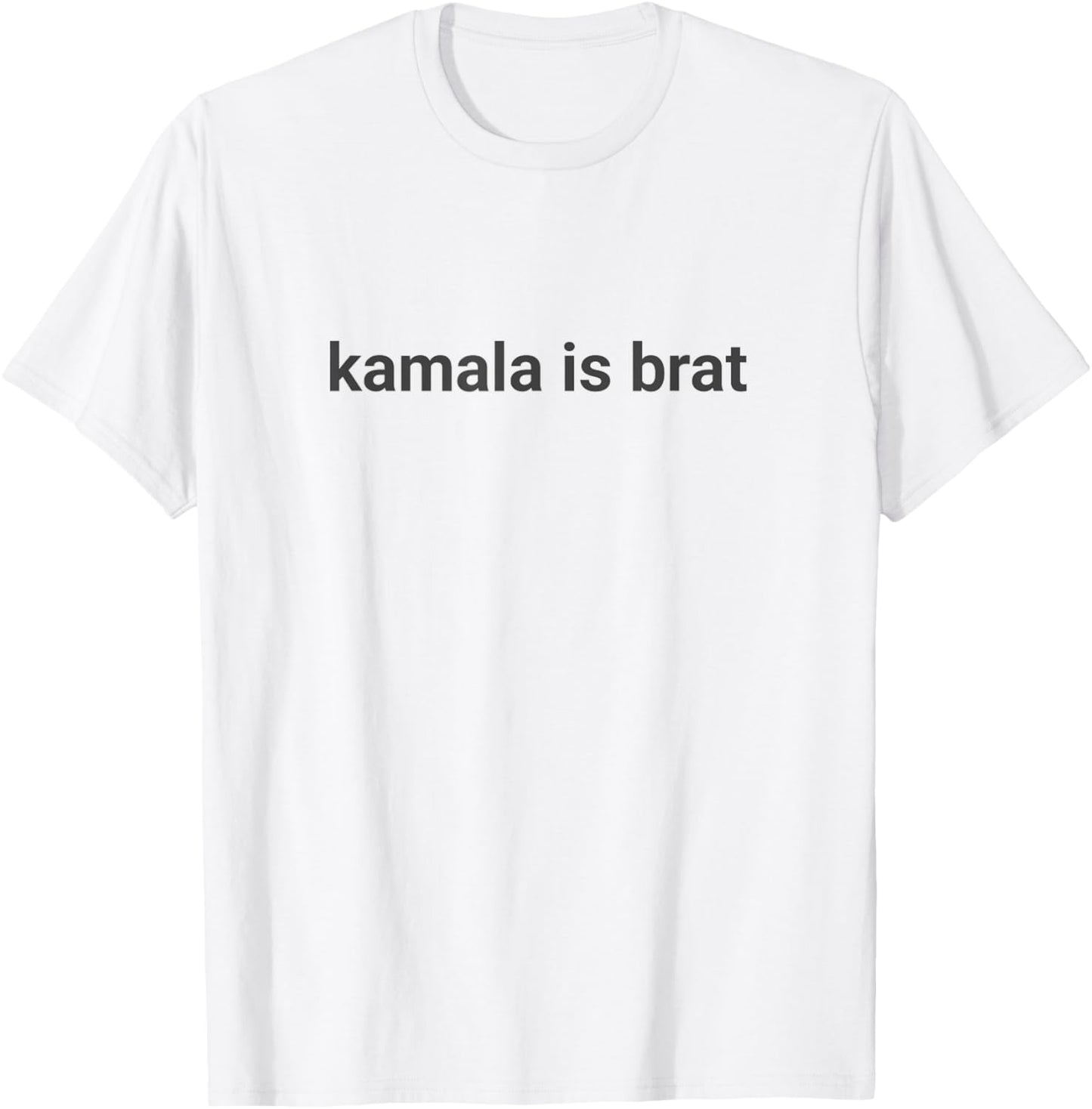 Kamala IS brat Shirt 2024 Harris campaign green meme Summer Women T-Shirt - T-Shirt | White