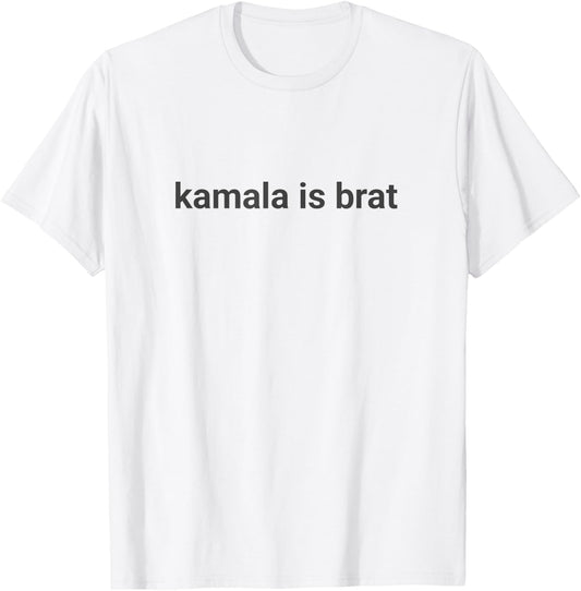 Kamala IS brat Shirt 2024 Harris campaign green meme Summer Women T-Shirt - T-Shirt | White
