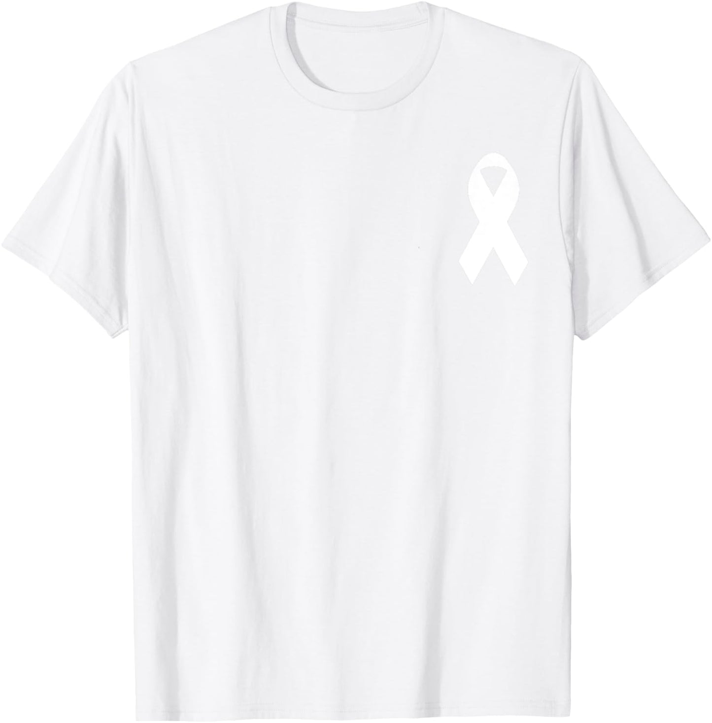 In October We Wear Red Ribbon Week Awareness Women Men T-Shirt - T-Shirt | White