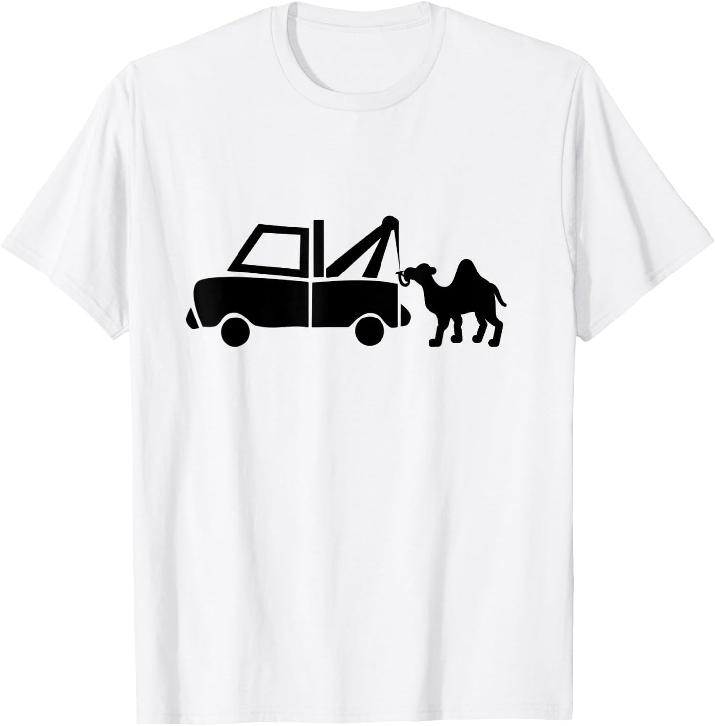 Camel Tow Toe Ironic Sex Adult Graphic Humour T-Shirt - T-Shirt | White
