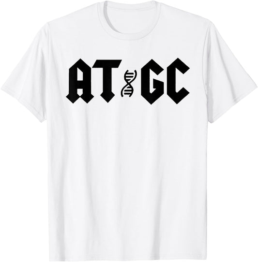 AT GC DNA Science T-Shirt - T-Shirt | White