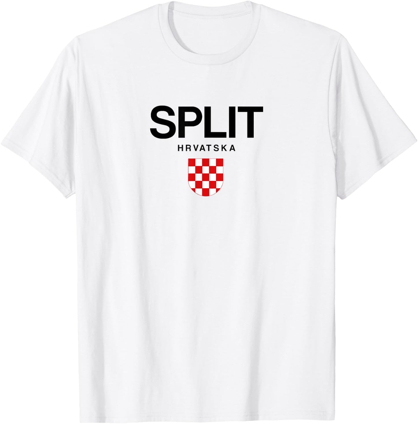 Split Croatian Pride Croatia T-Shirt - T-Shirt | White