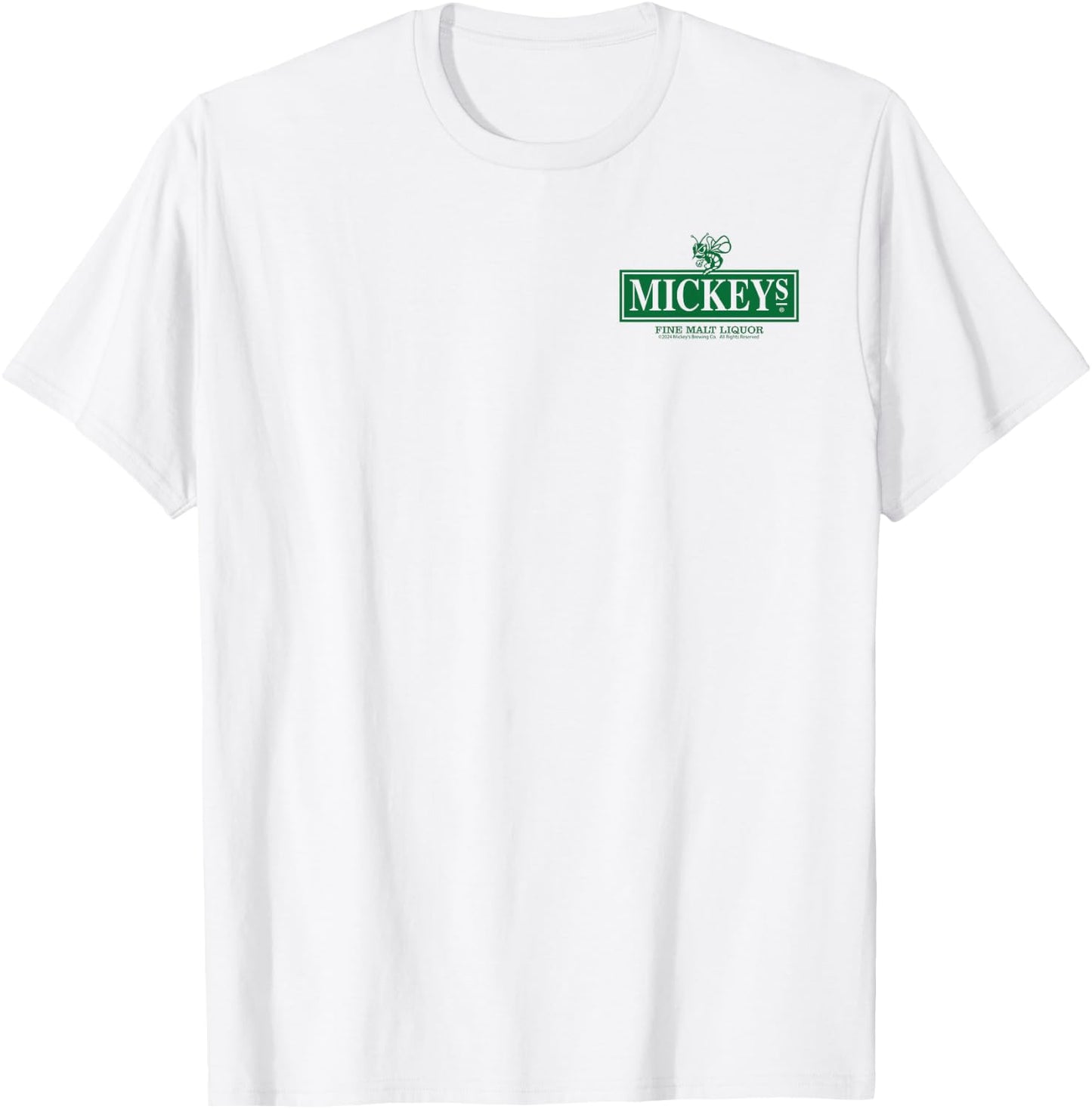 Mickey's Fine Malt Liquor T-Shirt - T-Shirt | White