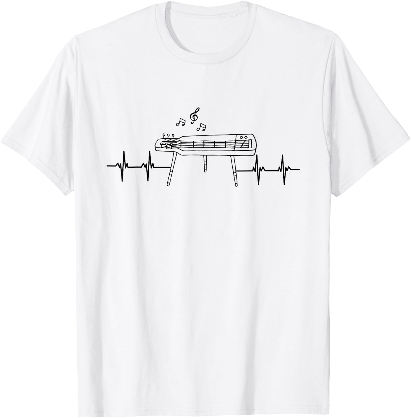 Pedal Steel Guitar T-Shirt - T-Shirt | White
