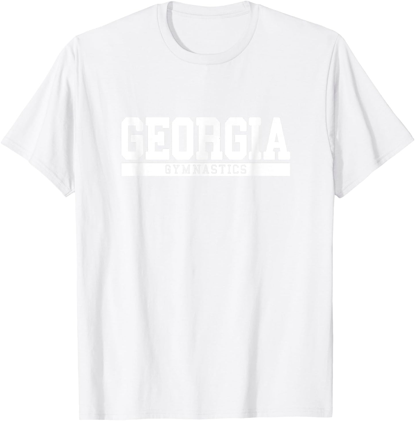 Georgia Gymnastics T-Shirt - T-Shirt | White