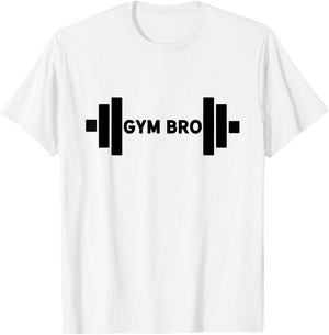 Awesome Weight Lifting Work Out Athletic Gym Bro T-Shirt - T-Shirt | White