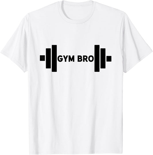 Awesome Weight Lifting Work Out Athletic Gym Bro T-Shirt - T-Shirt | White