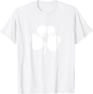 ballerina Irish Shamrock - Ballet St Patrick's Day T-Shirt - T-Shirt | White