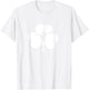 ballerina Irish Shamrock - Ballet St Patrick's Day T-Shirt - T-Shirt | White