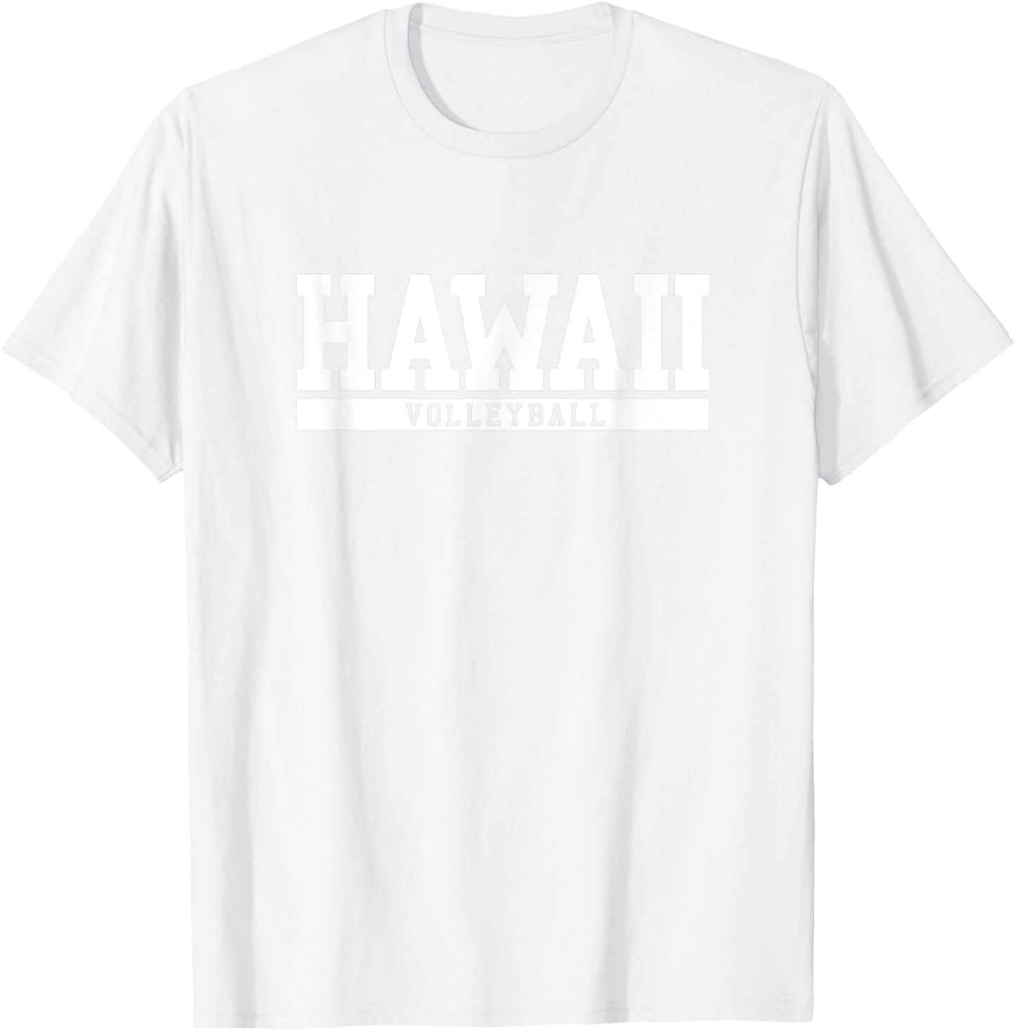 Hawaii Volleyball T-Shirt - T-Shirt | White