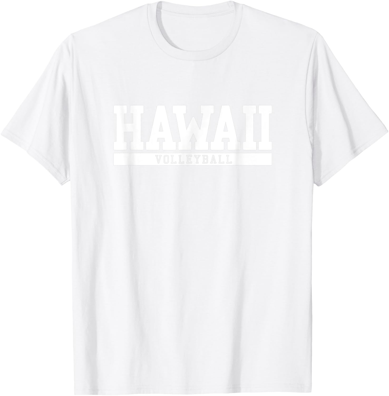 Hawaii Volleyball T-Shirt - T-Shirt | White