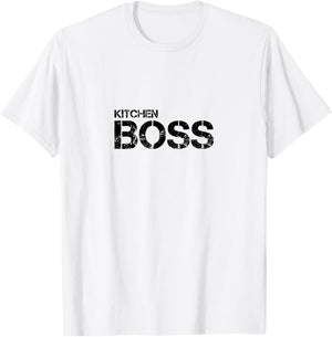 Kitchen Boss White Chef T-Shirt - T-Shirt | White