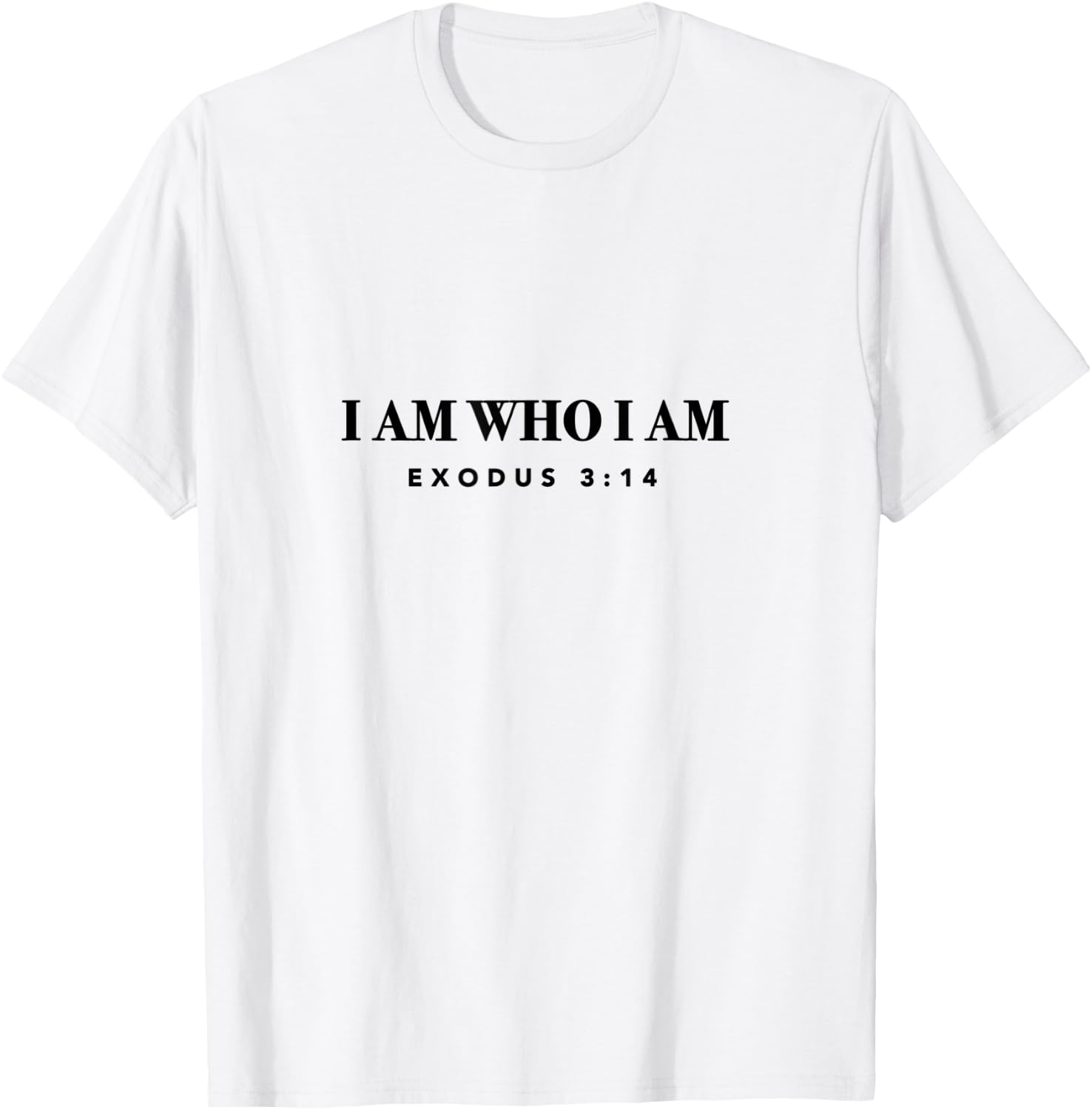 Exodus 3:14 - Gift & Men, Christian T-Shirt - T-Shirt | White