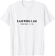 Exodus 3:14 - Gift & Men, Christian T-Shirt - T-Shirt | White