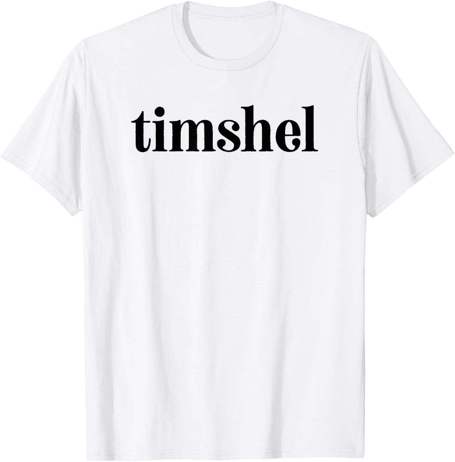 Hebrew Word Timshel Shirt | Thou Mayest T-Shirt - T-Shirt | White
