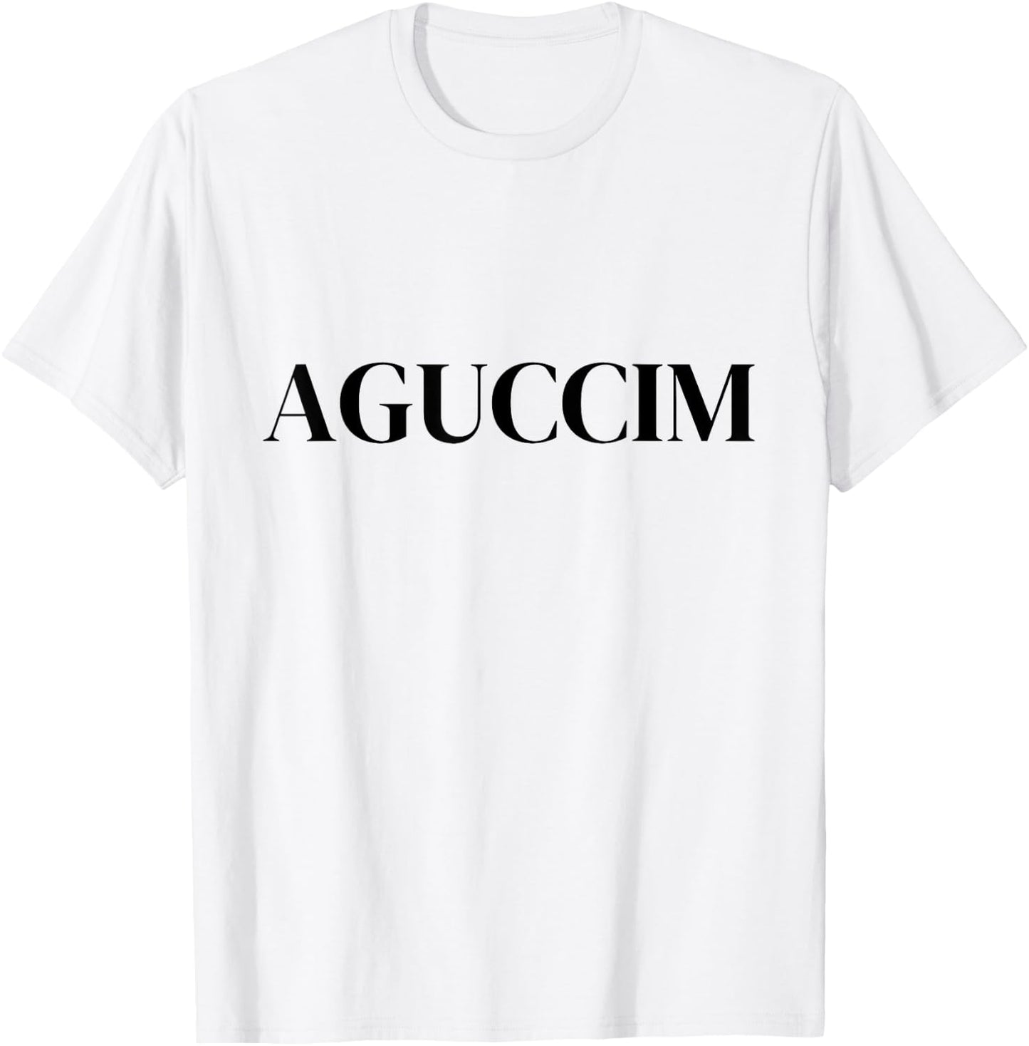 Korean meme funny Aguccim T-Shirt - T-Shirt | White