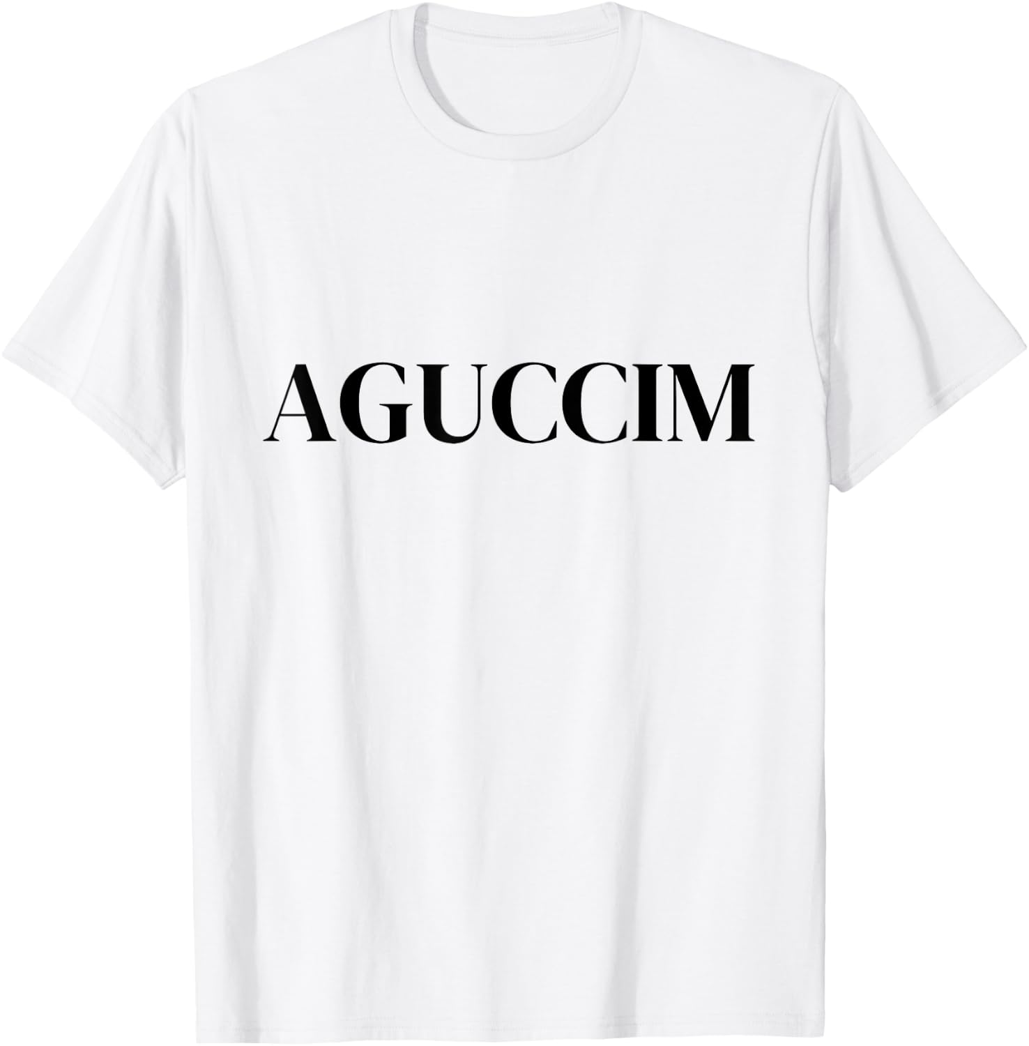 Korean meme funny Aguccim T-Shirt - T-Shirt | White