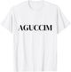 Korean meme funny Aguccim T-Shirt - T-Shirt | White