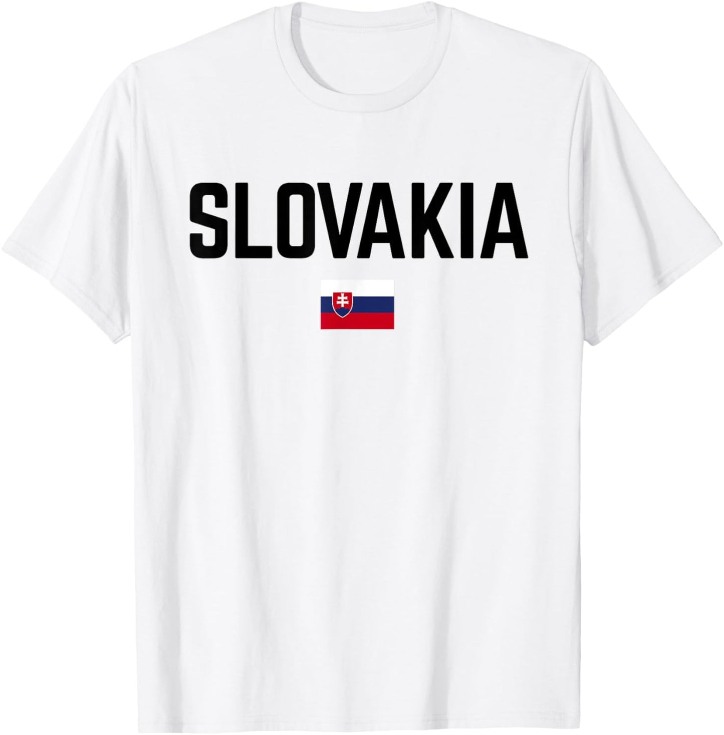 SLOVAKIA Flag | Men Woman Kids | SLOVAKIA T-Shirt - T-Shirt | White