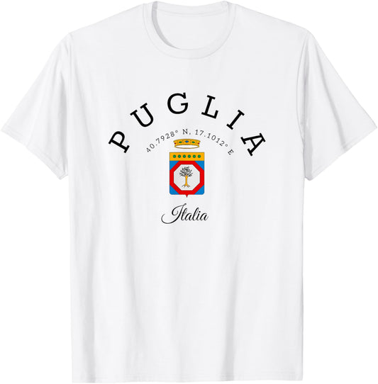Puglia Italia family vacation to Puglia trip Italy T-Shirt - T-Shirt | White