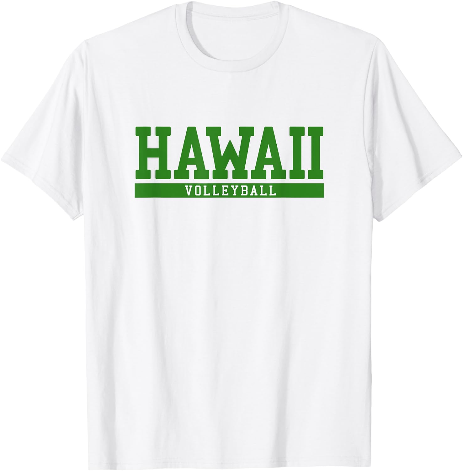 Hawaii Volleyball T-Shirt - T-Shirt | White