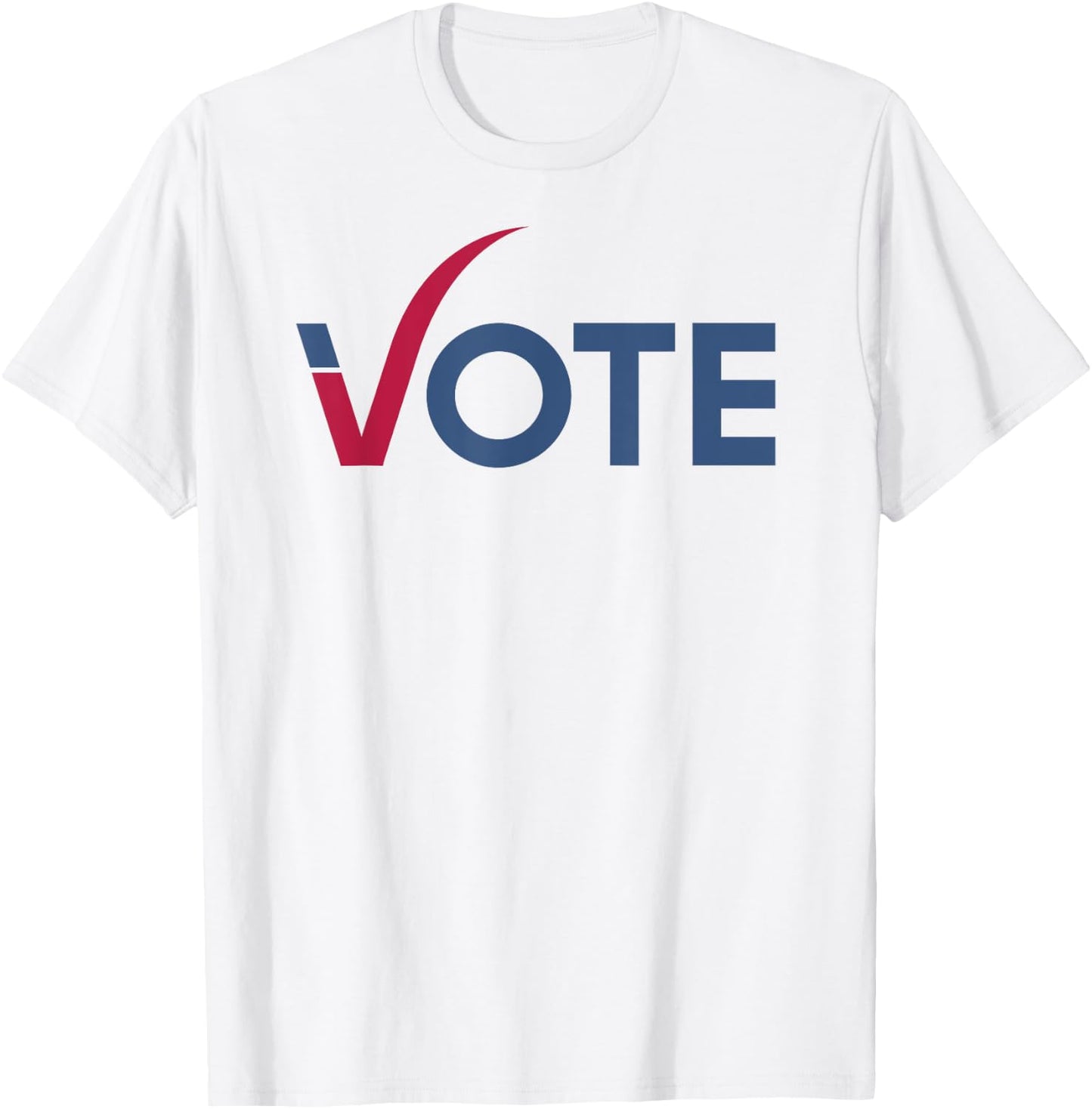 Vote Cool Red Blue 2024 Election T-Shirt - T-Shirt | White