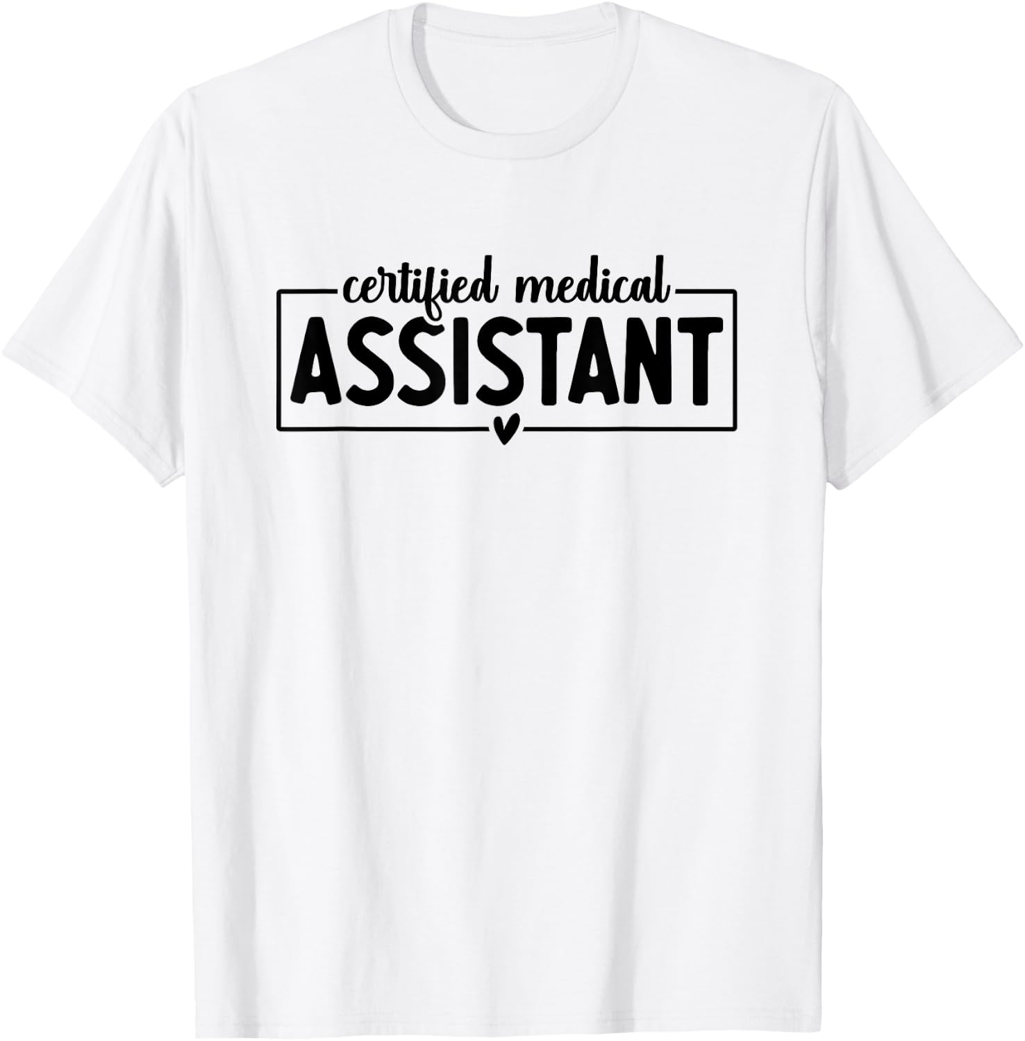CMA Certified Medical Assistant Cool Design Men T-Shirt - T-Shirt | White
