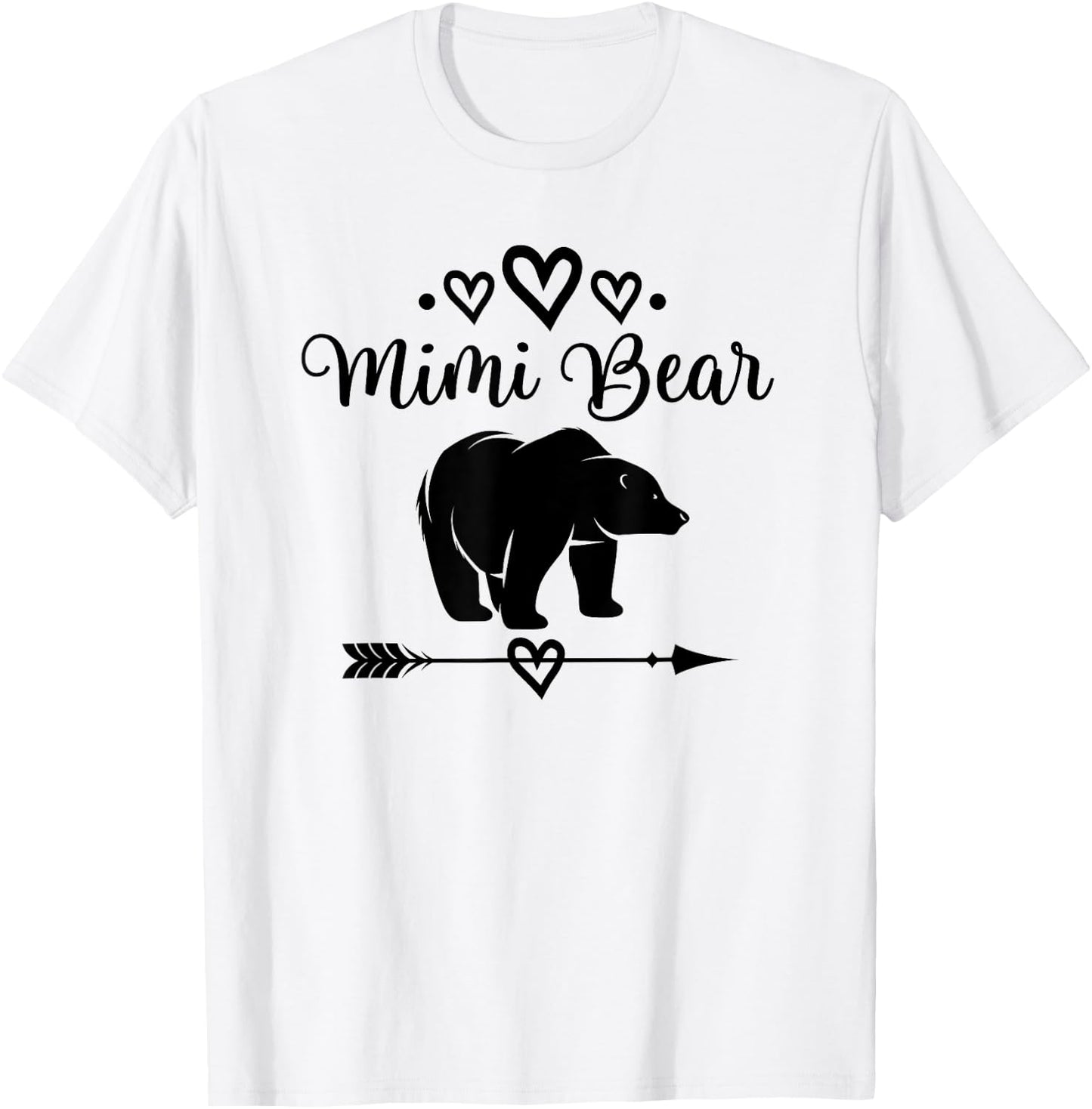Mimi Bear Grandmother T-Shirt - T-Shirt | White