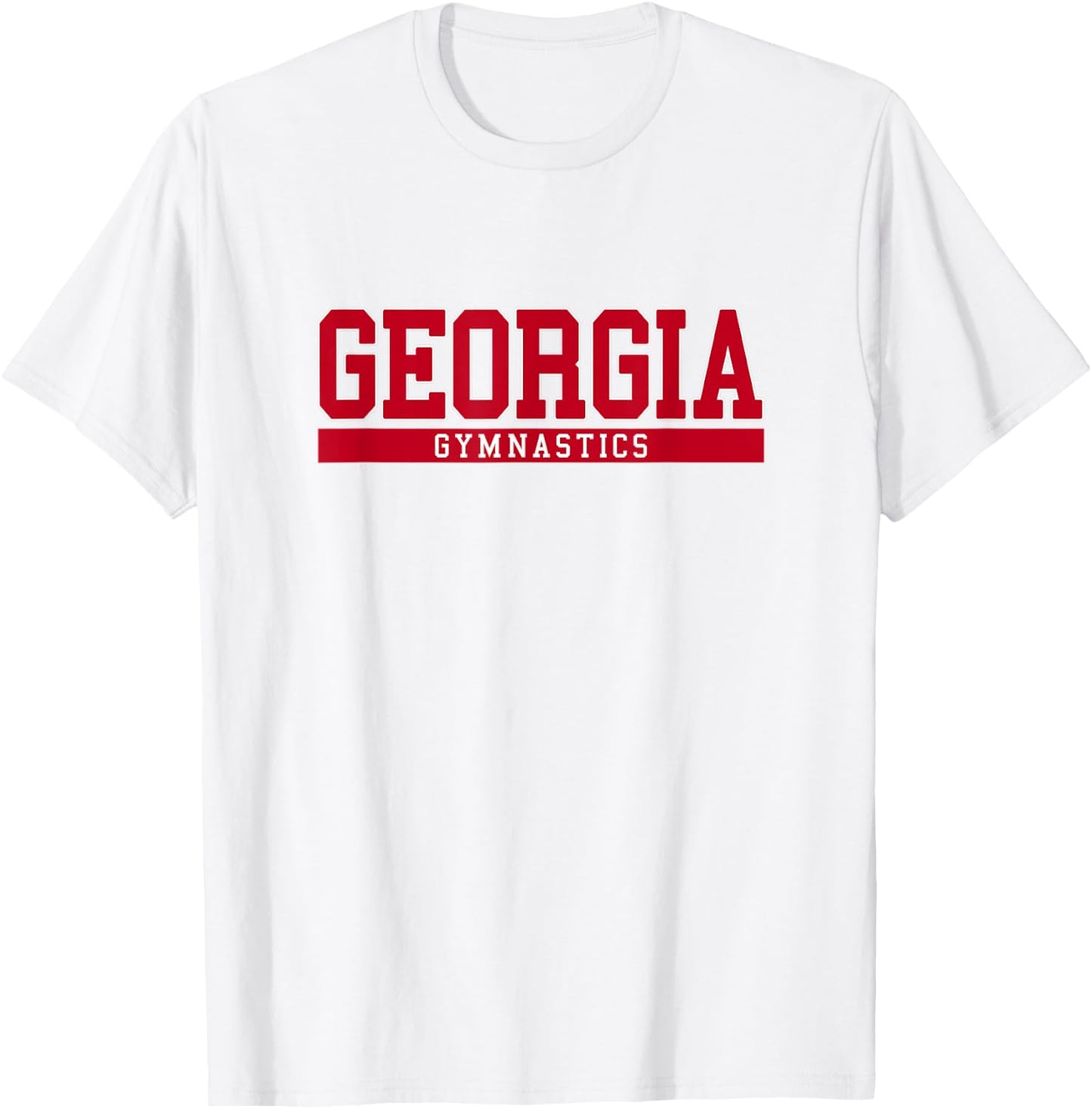 Georgia Gymnastics T-Shirt - T-Shirt | White
